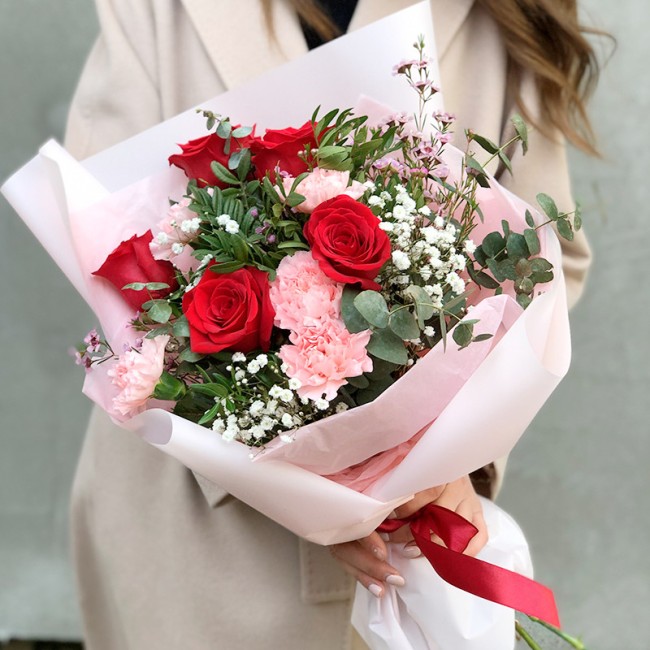 Букет цветов "Ясный день"